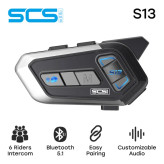 بلوتوث کلاه کاسکت SCS مدل S13